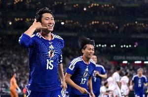 开场4分钟!镰田大地攻入日本队史世界杯比赛最快进球配图