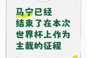 “曝马宁不再任世界杯主裁”登顶热搜!博主:因未携带完整裁判组配图