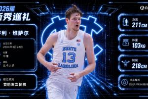 NBA选秀大会:快船用52号签选中维萨尔交易至老鹰换57号签+现金配图