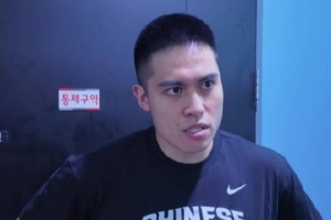 陈盈骏：吸取上一次被逆转翻盘的教训 打出自己的节奏做好防守配图
