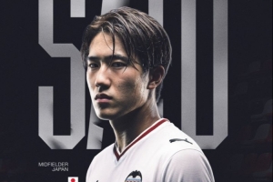 官方:瓦伦西亚签下东京FC19岁中场佐藤龙之介,合同至2031年配图