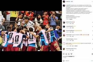 里瓦尔多社媒评球:西班牙完全压制了法国的进攻,晋级实至名归配图